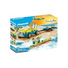 Playmobil 70436 Coche con remolque y canoa ¡Family Fun! | clickclack.es
