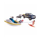 Playmobil 70534 Pick Up con Lancha ¡Family Fun! | clickclack.es
