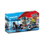 Playmobil 70572 Moto de Policía: persecución del ladrón ¡City action! | clickclack.es