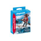 Playmobil 70598 Chico pirata con tiburón martillo ¡Pirates! | clickclack.es
