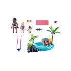 Playmobil 70611 Piscina infantil con baño de burbujas ¡Family Fun! | clickclack.es