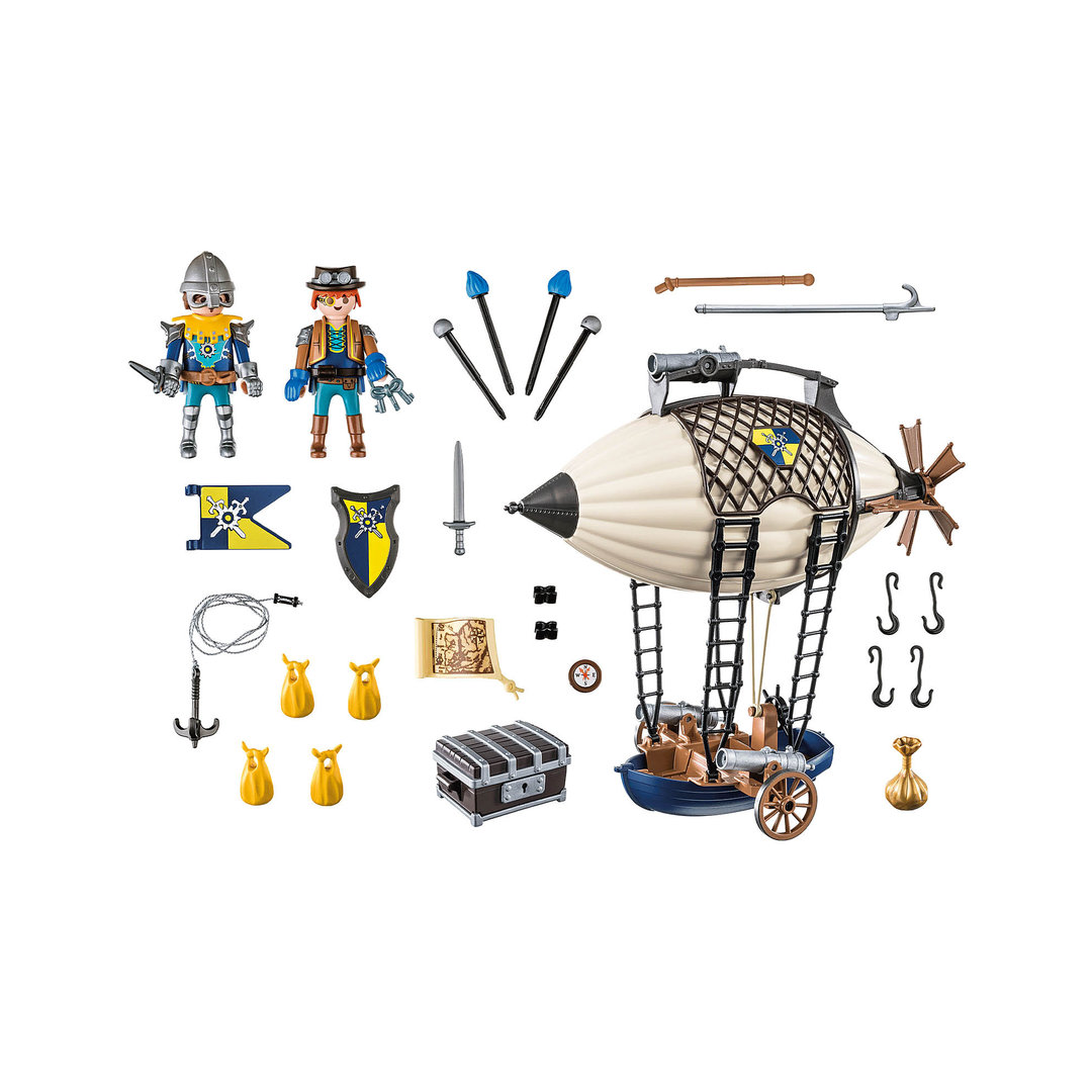 Playmobil 70642 El Zepelín de Dario ¡Novelmore! | clickclack.es