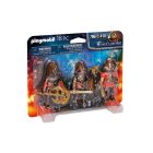 Playmobil 70672 Set de 3 caballeros de Burnham ¡Novelmore! | clickclack.es