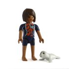 Playmobil 70733 Sobre sorpresa Entrenadora de focas ¡Serie 21! | clickclack.es