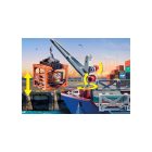 Playmobil 70769 Gran Portacontenedor con Barco Aduanero ¡City Action! | clickclack.es