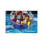 Playmobil 70769 Gran Portacontenedor con Barco Aduanero ¡City Action! | clickclack.es