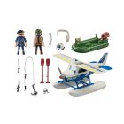 Playmobil 70779 Policía Hidroavión: persecución de contrabandista ¡City action! | clickclack.es