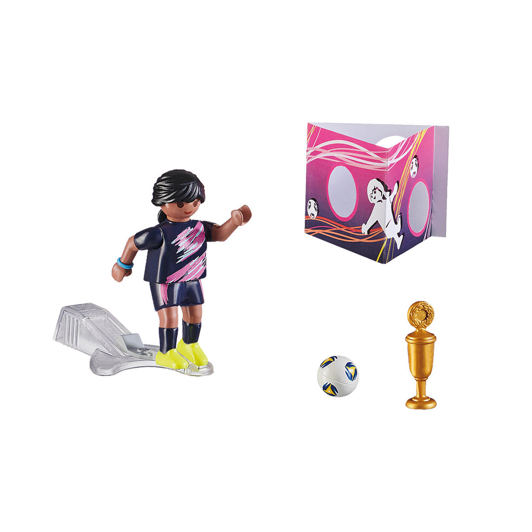Playmobil 70875 Special Plus Futbolista con muro de gol ¡Oferta! | clickclack.es