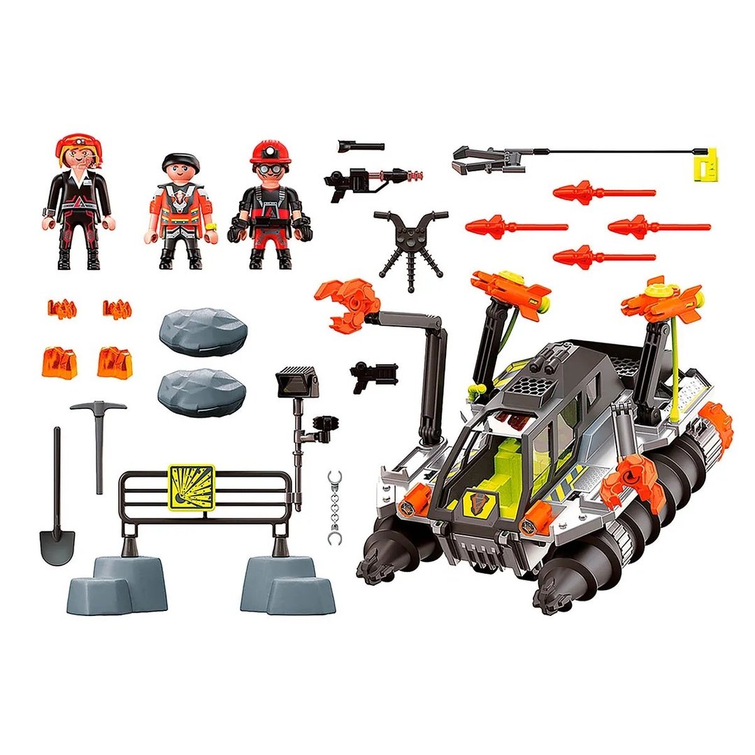 Playmobil 70927 Comet Corp, Taladro de De­mo­li­ción ¡Dino Rise! | clickclack.es
