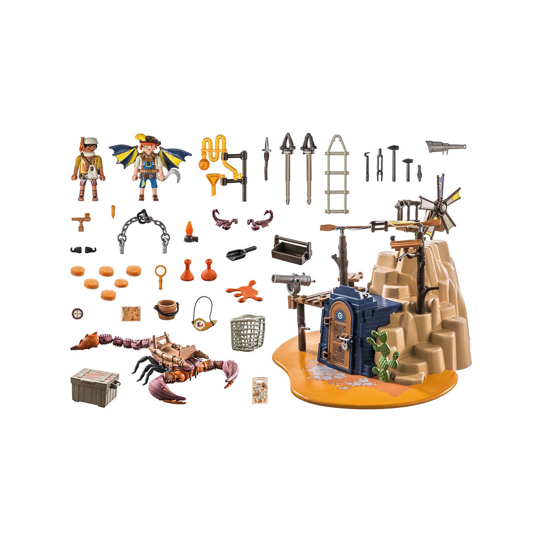 Playmobil 71024 Sal'ahari Sands - Base Secreta del Escorpión ¡Novelmore! | clickclack.es