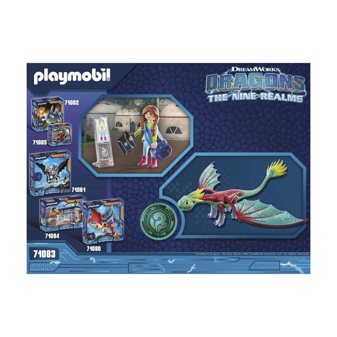 Playmobil 71083 The Nine Realms - Feathers & Alex ¡Dragons! | clickclack.es