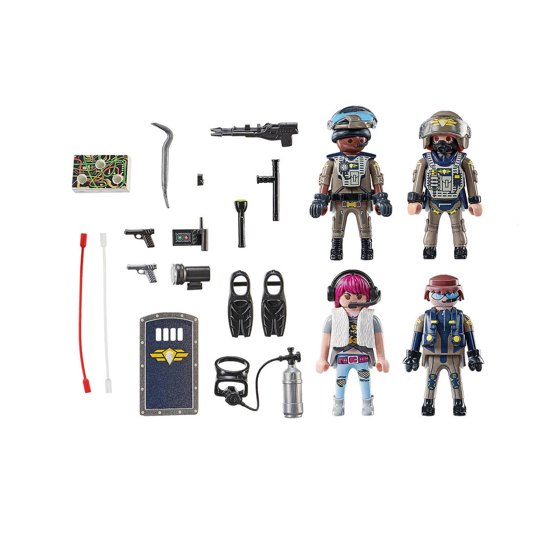 Playmobil 71146 Fuerzas Especiales, Set de figuras ¡City Action! | clickclack.es