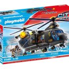 Playmobil 71149 Fuerzas Especiales - Helicóptero Banana ¡City Action! | clickclack.es
