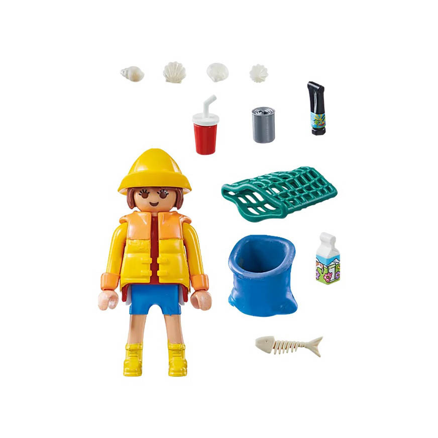 Playmobil 71163 Ecologista en la playa ¡Special Plus! | clickclack.es