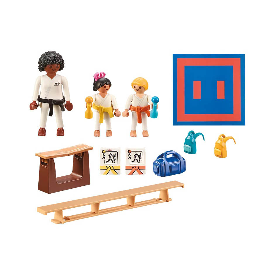 Playmobil 71186 Entrenamiento de Kárate ¡Set de regalo! | clickclack.es