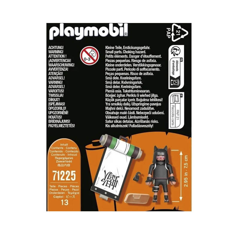 Playmobil 71225 Kankuro ¡Naruto! | clickclack.es