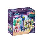 Playmobil 71236 Crystal y Moon Fairy con animales del alma ¡Ayuma! | clickclack.es
