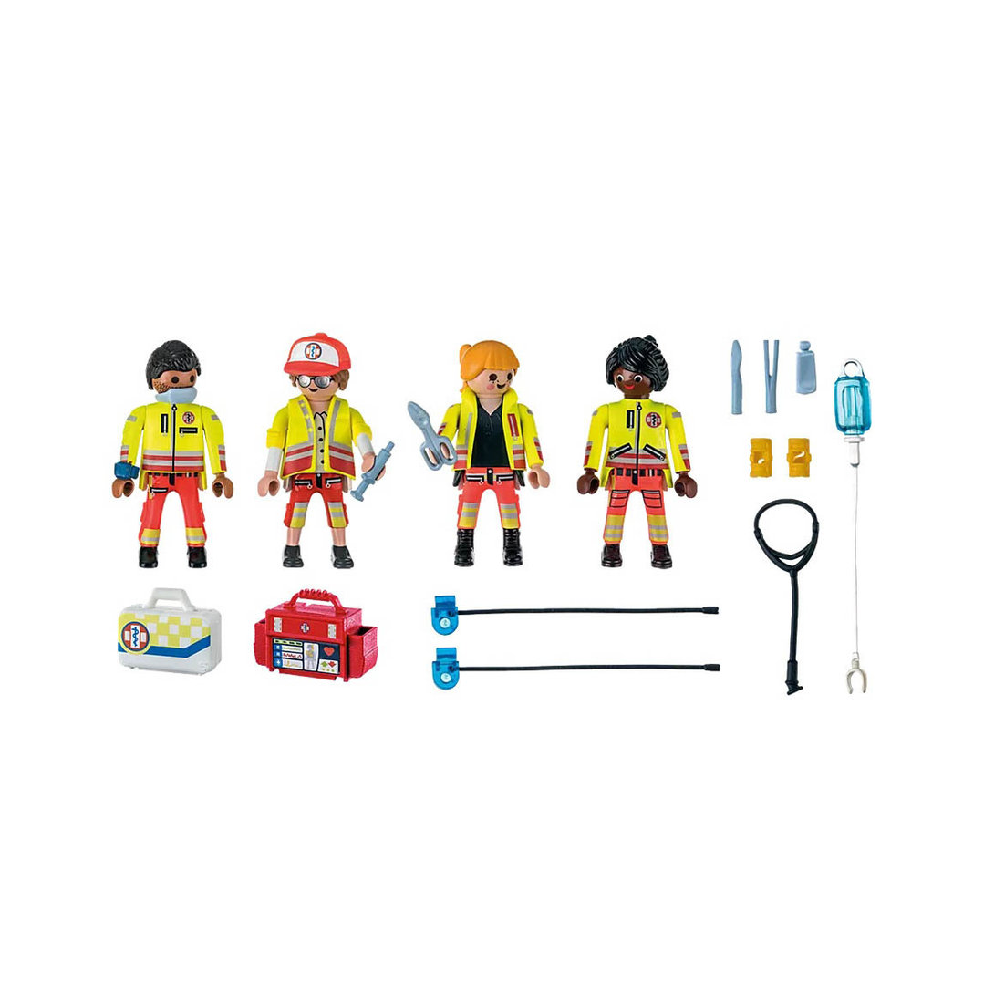 Playmobil 71244 Equipo de Rescate ¡Rescue! | clickclack.es