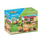 Playmobil 71252 Niña con conejera ¡Country! | clickclack.es