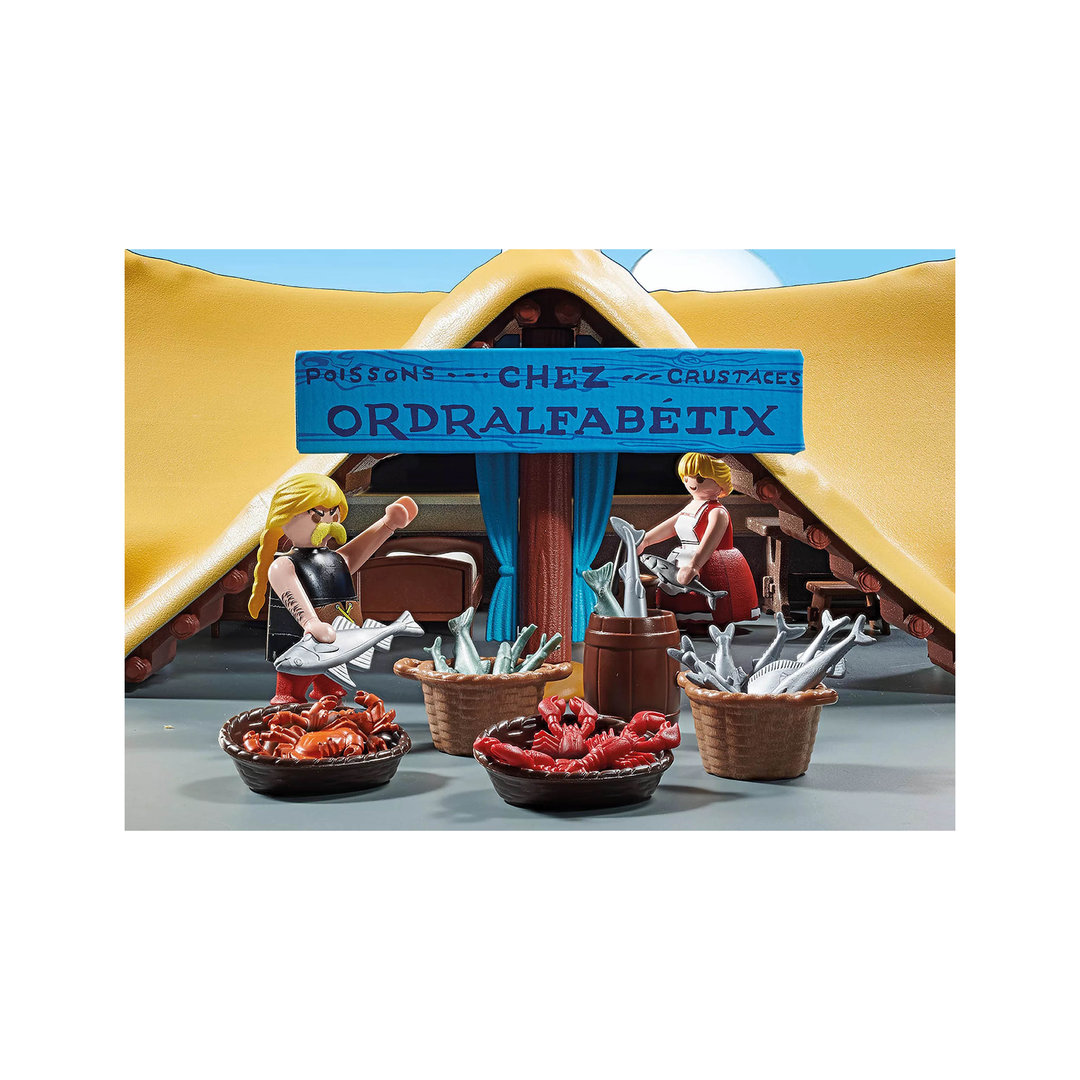 Playmobil 71266 Astérix: la Cabaña de Ordenalfabetix ¡Asterix! | clickclack.es