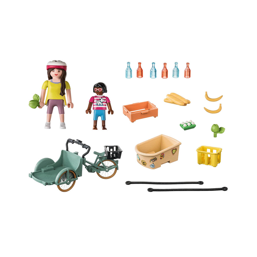 Playmobil 71306 Cargo bike ¡Country! | clickclack.es