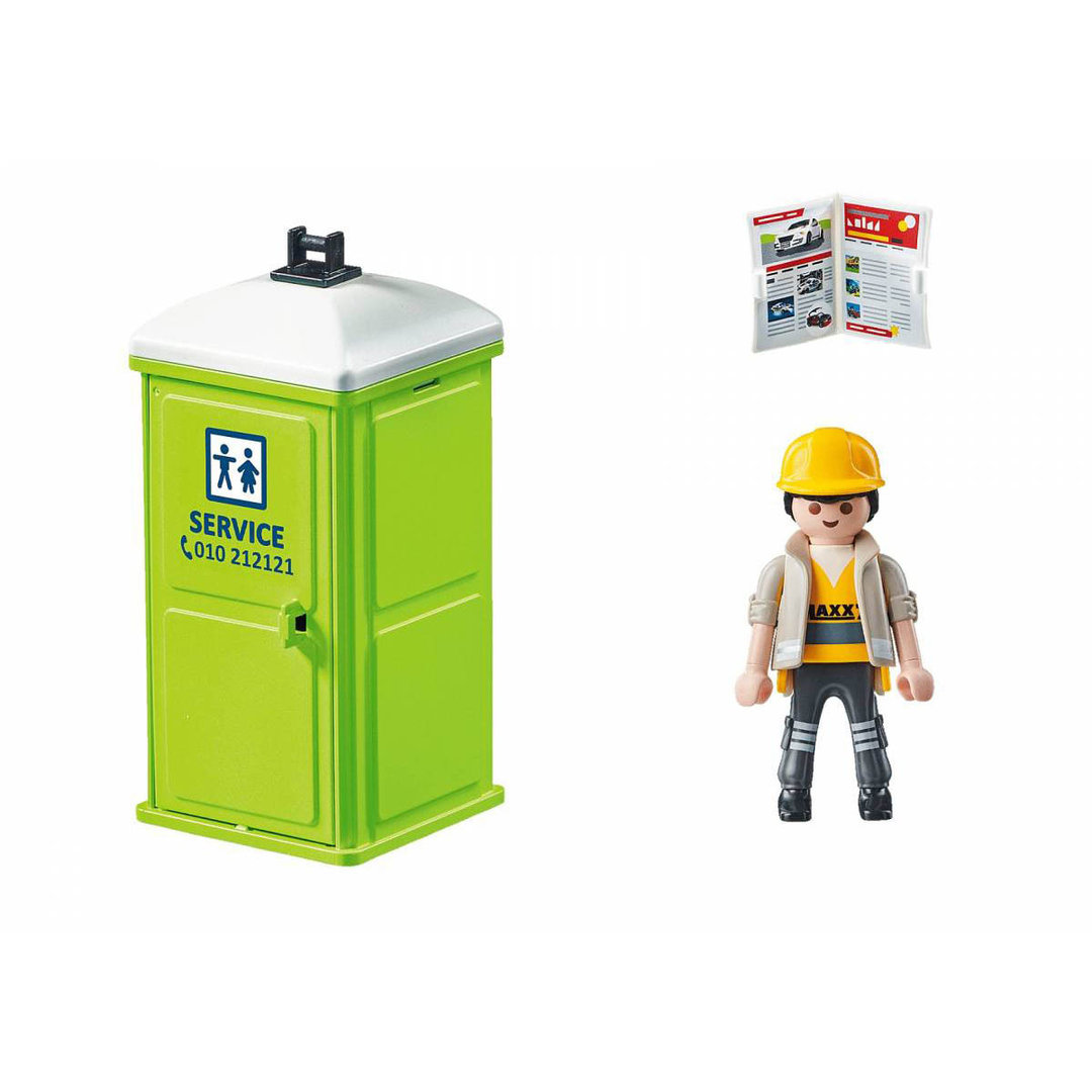 Playmobil 71435 Aseo portatil ¡City-Action! | clickclack.es