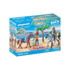 Playmobil 71470 Excursión a caballo ¡Waterfall! | clickclack.es
