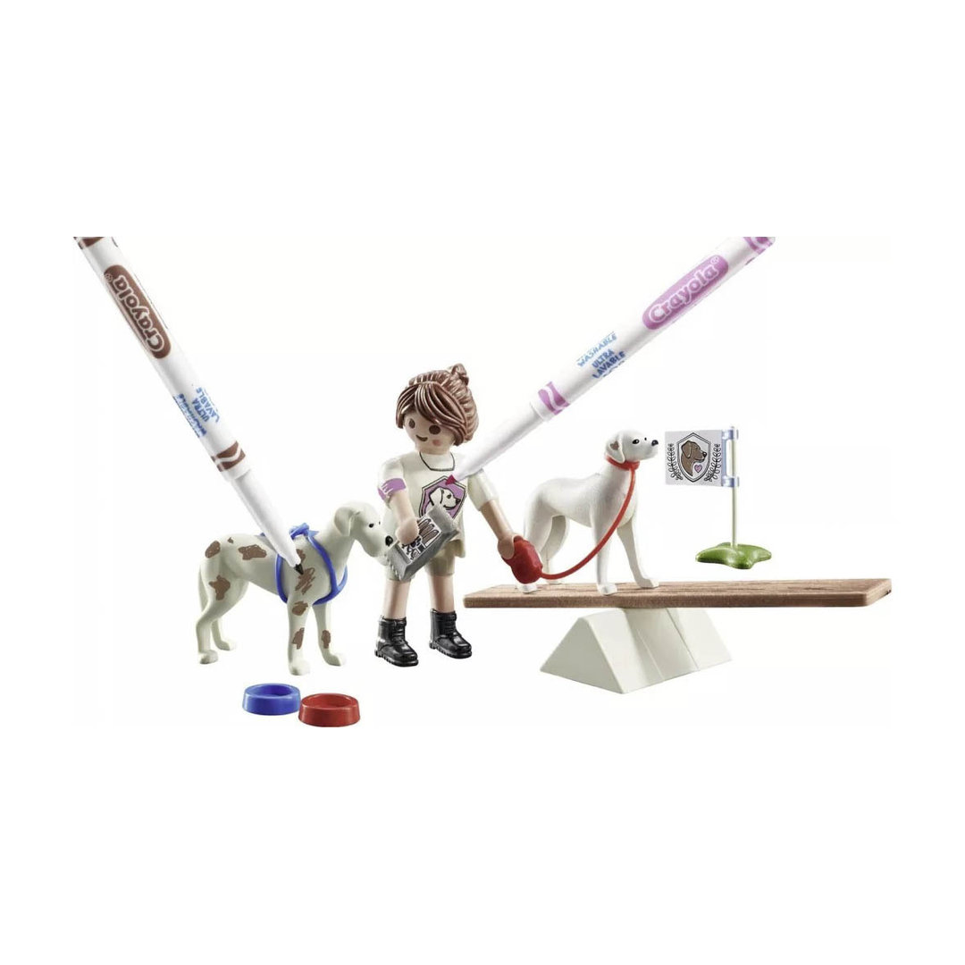 Playmobil 71517 Adiestramiento de perros ¡Color! | clickclack.es