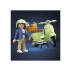 Playmobil 71621 1969 Vespa 150 Sprint Veloce, verde claro ¡VESPA! | clickclack.es