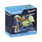 Playmobil 71621 1969 Vespa 150 Sprint Veloce, verde claro ¡VESPA! | clickclack.es