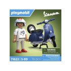 Playmobil 71622 1969 Vespa 150 Sprint Veloce, azul ¡VESPA! | clickclack.es