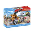 Playmobil 71750 Camión de construcción con grúa ¡Action Heroes! | clickclack.es