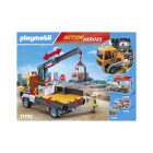 Playmobil 71750 Camión de construcción con grúa ¡Action Heroes! | clickclack.es