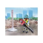 Playmobil 71751 Construcción de carreteras ¡Action heroes! | clickclack.es