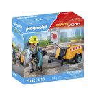 Playmobil 71752 Obrero con martillo hidráulico ¡Construct! | clickclack.es