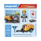 Playmobil 71752 Obrero con martillo hidráulico ¡Construct! | clickclack.es