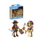 Playmobil 71796 Cazador de tesoros y momia ¡DuoPack! | clickclack.es