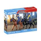 Playmobil 71877 Escuadrón policial a caballo ¡Action! | clickclack.es