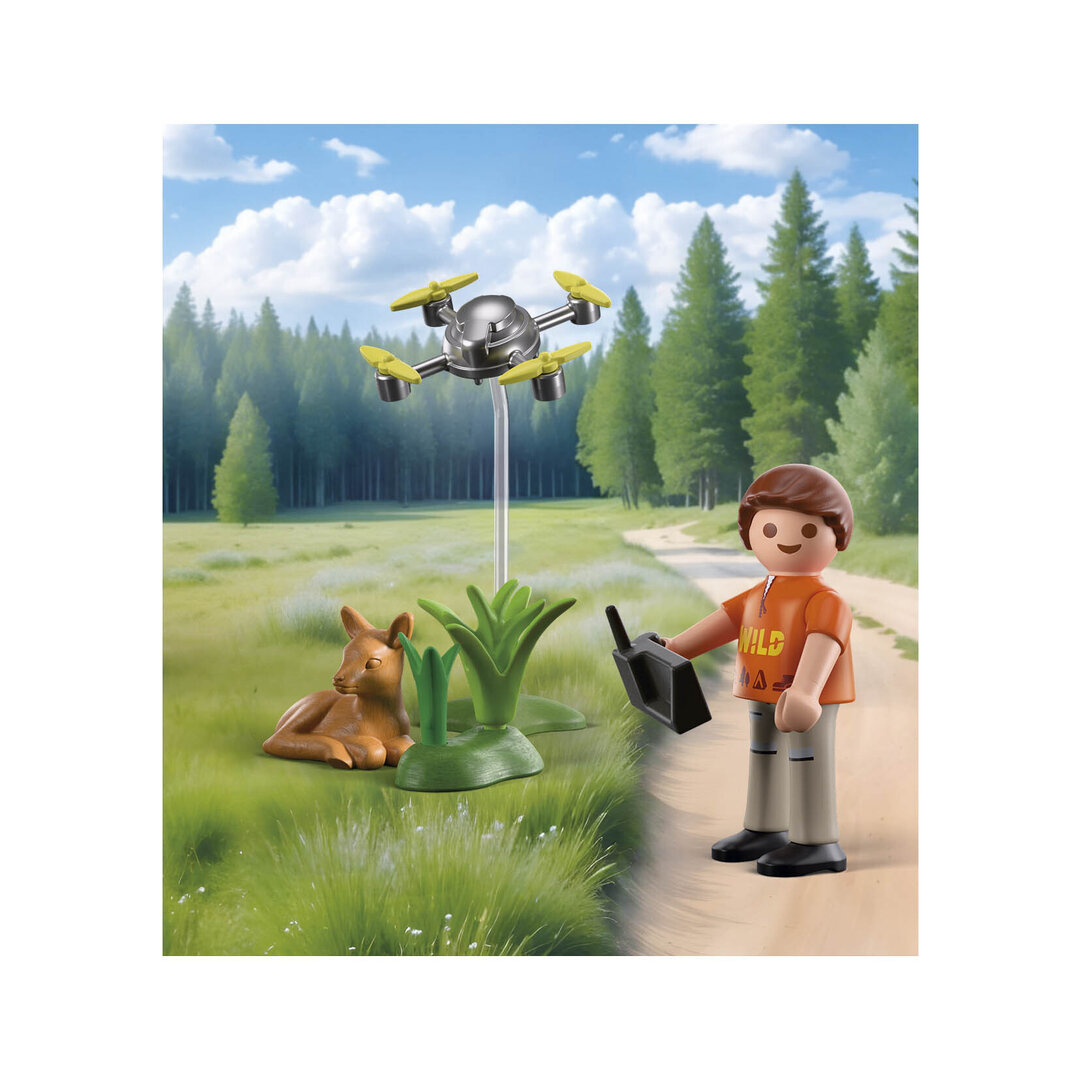 Playmobil 71880 Rescate de un cervatillo con dron ¡Special Plus! | clickclack.es