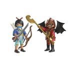 Playmobil 71884 Duelo Novermore vs. Burnham ¡Duo-pack! | clickclack.es