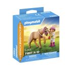 Playmobil 71887 Niña con Poni ¡Duo-pack! | clickclack.es
