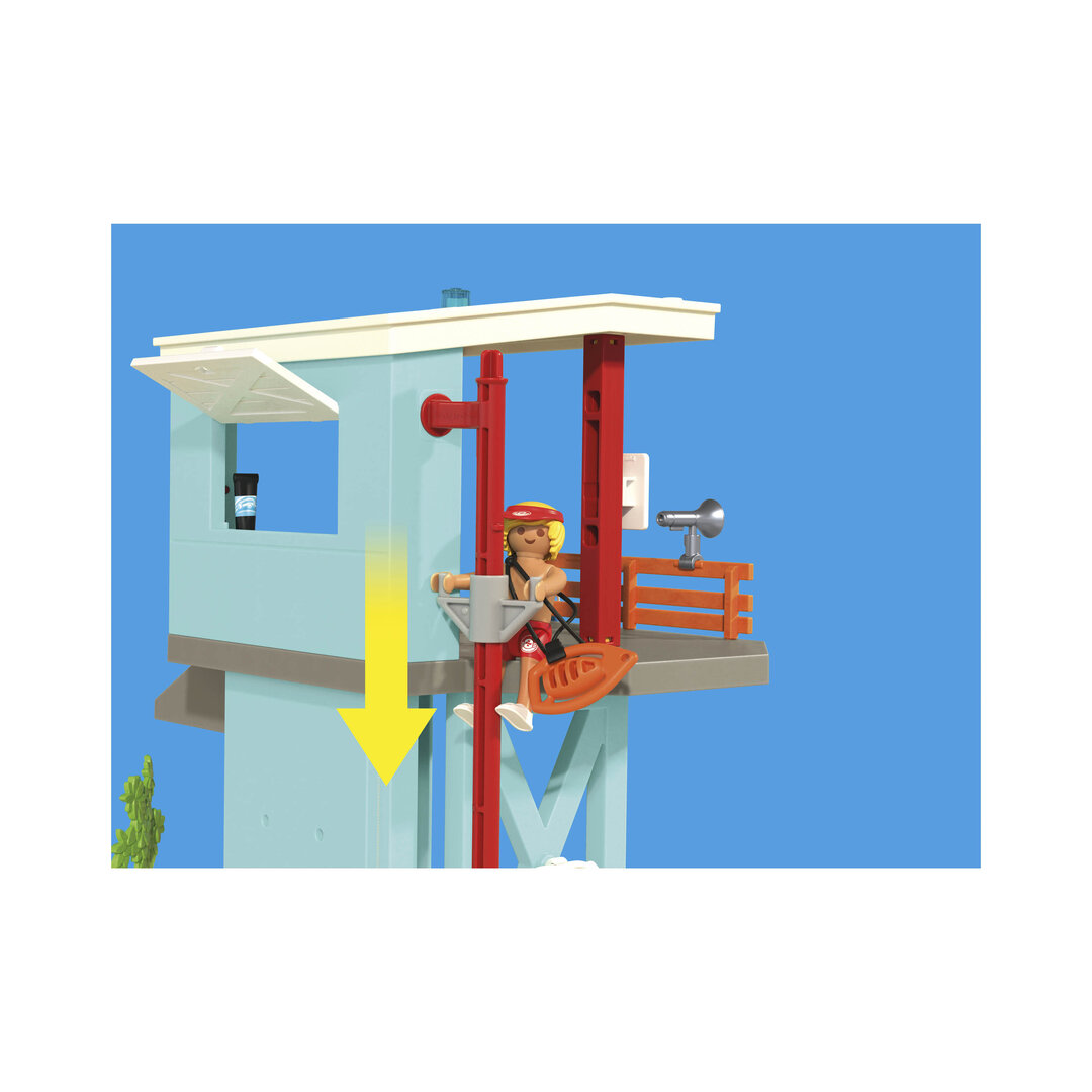 Playmobil 71903 Torre de vigilancia con coche de playa ¡MyLife! | clickclack.es