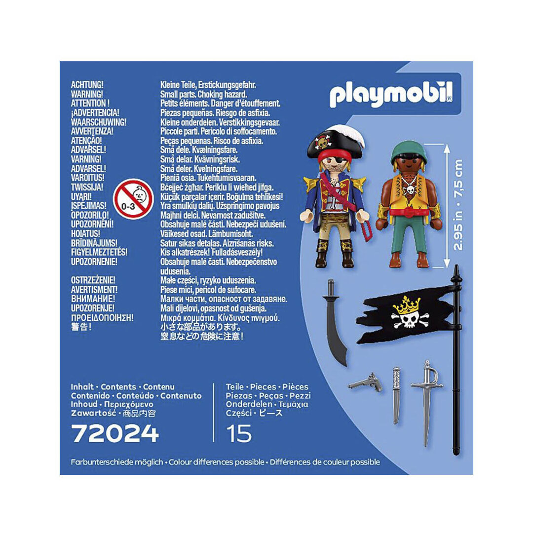 Playmobil 72024 Duo pack piratas ¡Duopack! | clickclack.es