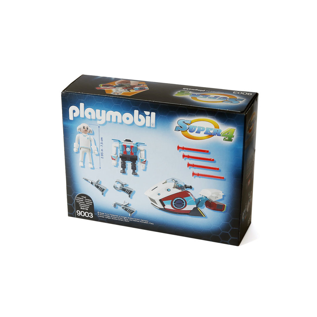 Playmobil 9003 Skyjet con Dr. X y robot ¡Nuevo! | clickclack.es
