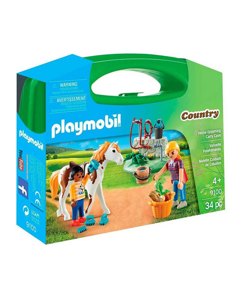 Playmobil 9100 Maletín Cuidado de Caballos Playmobil ¡Nuevo! Playmobil 9100 Maletín Cuidado de Caballos Playmobil ¡Nuevo! | clickclack.es