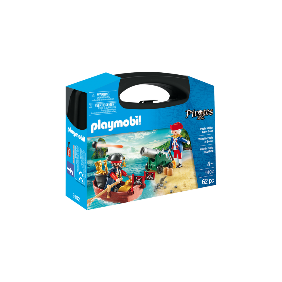 Playmobil 9102 Maletín grande Pirata y Soldado ¡Descatalogado! | clickclack.es