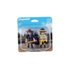 Playmobil 9217 DuoPack Guardabosques y furtivo ¡Nuevo! | clickclack.es