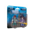 Playmobil 9309 Duo Pack Hombre Lobo y Bruja ¡Halloween! | clickclack.es