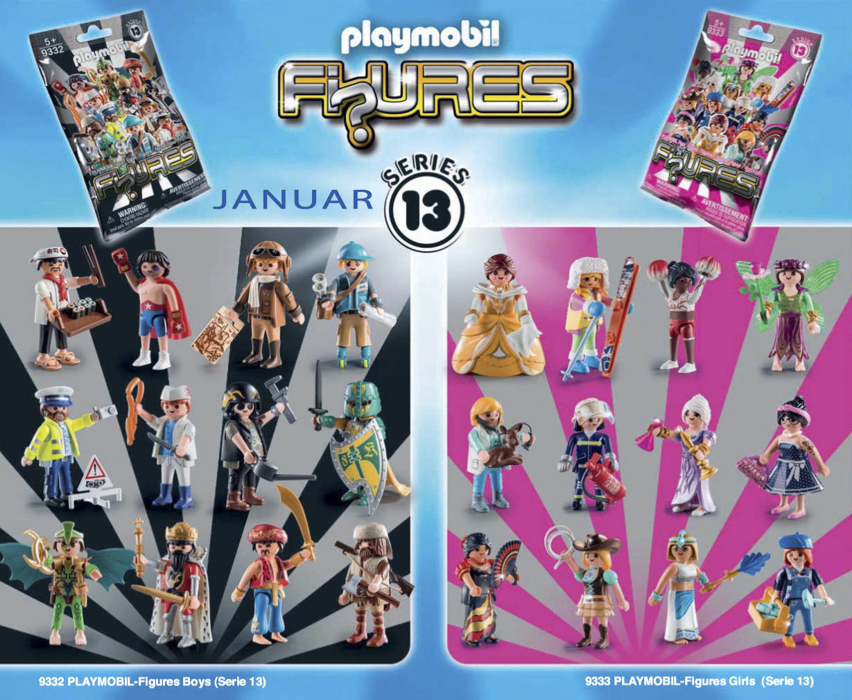 Playmobil 9332 Carnicero sobre sorpresa  ¡Serie 13! | clickclack.es