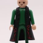 Playmobil Abrigo negro rojo de goma ¡Despiece! | clickclack.es